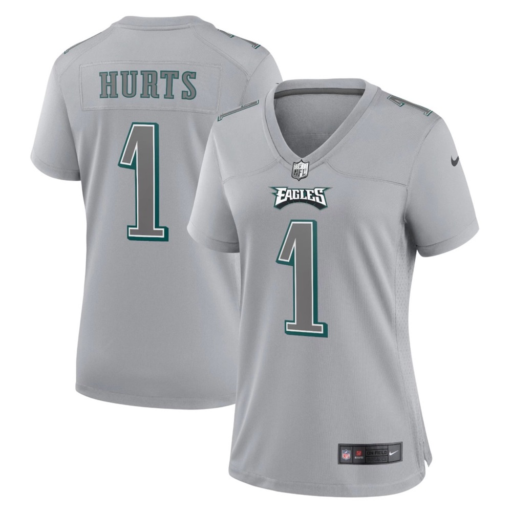 Nike NFL Philadelphia Eagles #1 Jalen Hurts Superbowl LVII Jersey Women